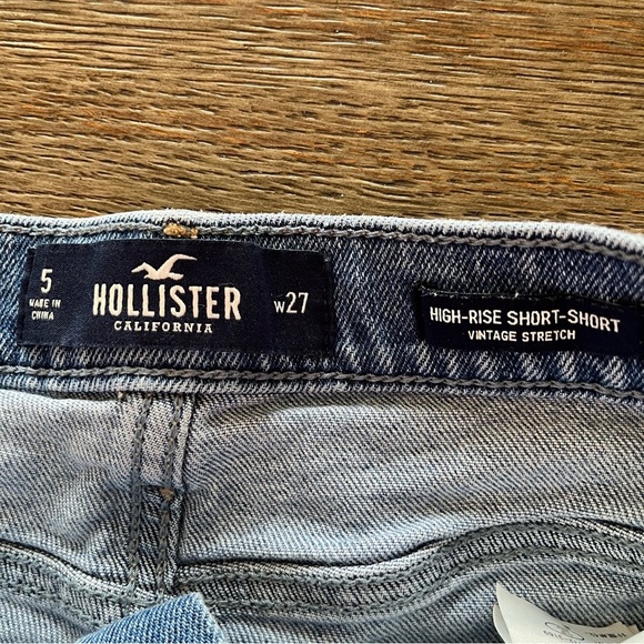 Hollister Women's Faded High Rise Short - Short Size 5 - Picture 4 of 4